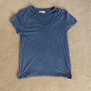 Blue soft tee shirt